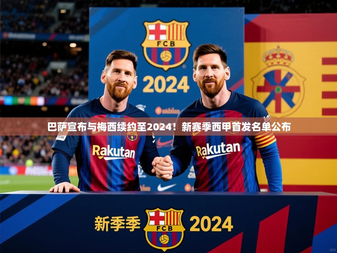2025开云体育在线观看巴萨宣布与梅西续约至2024！新赛季西甲首发名单公布