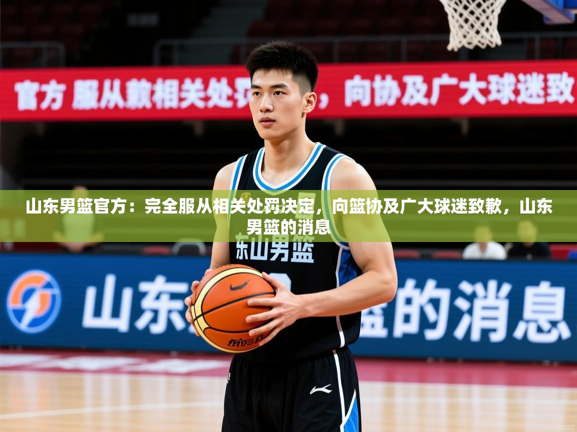 2025开云体育入口注册山东男篮官方:完全服从相关处罚决定,向篮协及广大球迷致歉,山东男篮的消息 第3张
